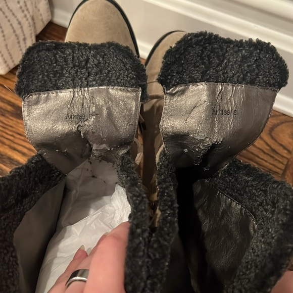 Suede Lace Up Boots - Picture 10 of 10